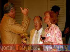 Photo taken in the penthouse suite at the Atlantic hotel in Fort Lauderdale. Roberto Bravo, Norman Samuels and Faye Samuels.From left to right: Roberto Bravo, President of RBG Group, Norman Samuels, President of Center for Severe Obesity and Faye Samuels.