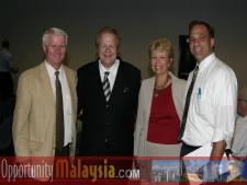 Opportunity Malaysia Mission Briefing in Boca RatonLarry Smith, Vice President of Harris Corporation, Bernhard Schutte, Chairman of Asia Committee USA, Inc, June Wolfe, President of the South Florida Manufacturers Association.