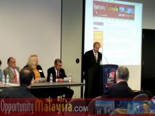 Bernhard Schutte, Chairman of Asia Committee USA, giving a speech on the Malaysia MissionBernhard Schutte, Chairman of Asia Committee USA, Inc. Speaking. 