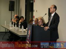 John Diep, Director of the Asia/Pacific Region for Enterprise Florida speaking about the Malaysian mission.John Diep, Director of the Asia/Pacific Region for Enterprise Florida speaking about the Malaysian mission.
