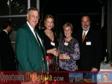 Opportunity Malaysia 2005 ParticipantsDouglas Everett, President of Greater Pompano Chamber of Commerce, Lorna Honecker, Luxury Realtor at Prudential Florida First, Anne Dufresne, Jim Tarlton, CEO of the Broward Alliance