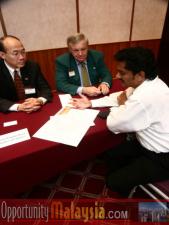 John Diep and Douglas Everett meet with Penang's Chamber of CommercesJohn Diep, Director for Asia/Pacific Region for Enterprise Florida and Douglas Everett, President of the Greater Pompano Beach Chamber of Commerce