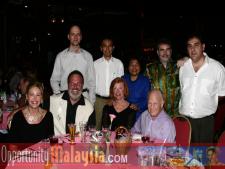 Dinner Reception Hosted by MATRADELorna Honecker, Realtor of Prudential Florida First, Jim Tarlton, President of Broward Alliance, Dr. Rolf Schroeder, Representative of DMNI, Faye Samuels, Center of Severe Obesity, Dato' Rosnah Majid, CEO of Electronic Business Management (EBM), Lauro Bianda, CEO of Agycon, Inc., Dr. Norman Samuels, President of Center for Severe Obesity, and Theo Voyatzoglou, President of Cubicorp   
