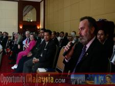 Jim Tarlton gives a speech regarding Broward County and the Broward AllianceJim Tarlton, President of the Broward Alliance