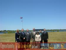 NASA Kennedy Space Center's Official Countdown Clock for LaunchLorna Honecker, Luxury Realtor of Prudential Florida First, Charles Zechman, Bernhard Schutte, Chairman of Asia Committee USA, Kenneth 